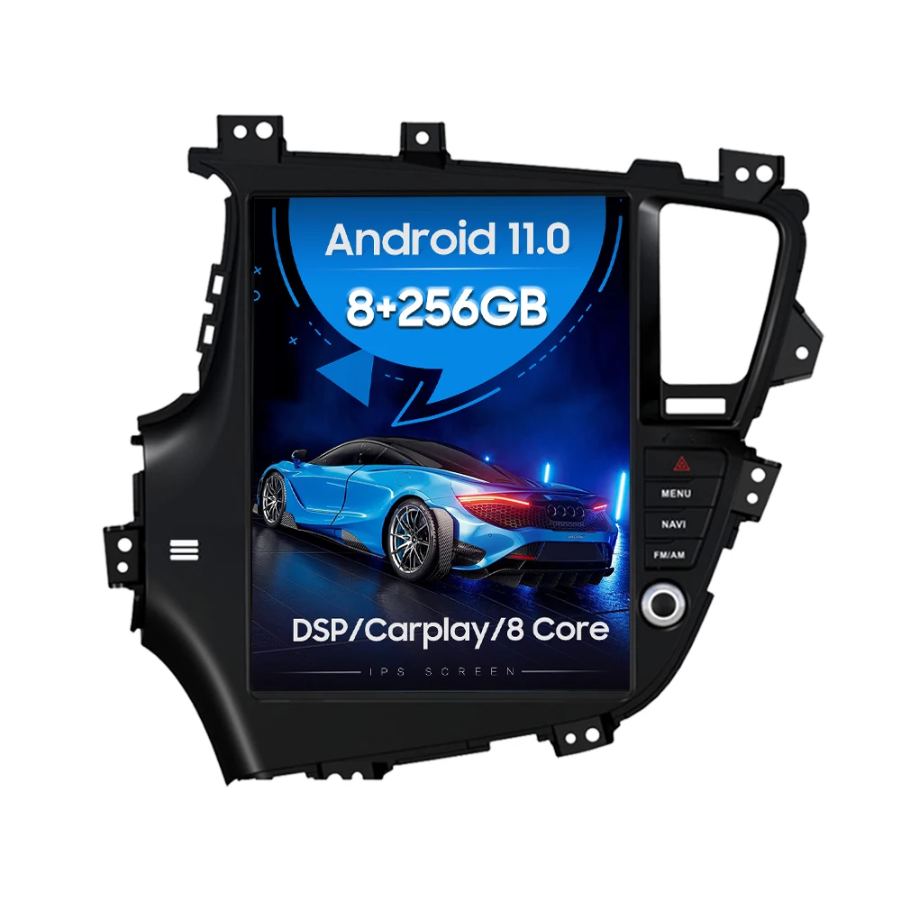 

12.9" inches Android 13.0 8+128GB Tesla Screen Car Stereo Multimedia DSP Player For KIA K5/Optima 2011-2015 GPS Audio Radio Unit