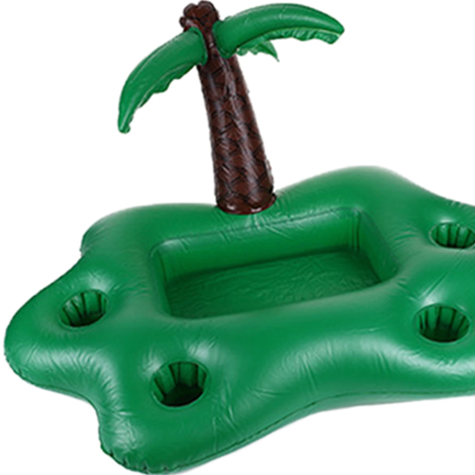 PVC Inflatable Beer Drink Holder Swim Floating Beverage Tray