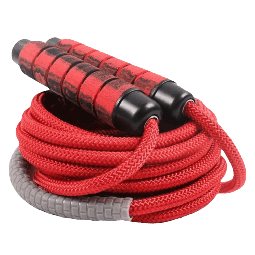 2pcs 5 Meters Length Multi Person Jump Rope Adjustable Handle Group Use Design Adjustable Skipping Rope Heavy Duty Rope