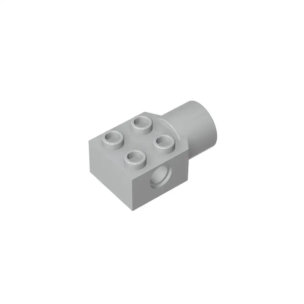 

Gobricks 1 Pcs MOC Technic Brick Special 2 x 2 with Pin Hole Rotation Joint Socket Compatible With 48169 48370 Model Brick Parts
