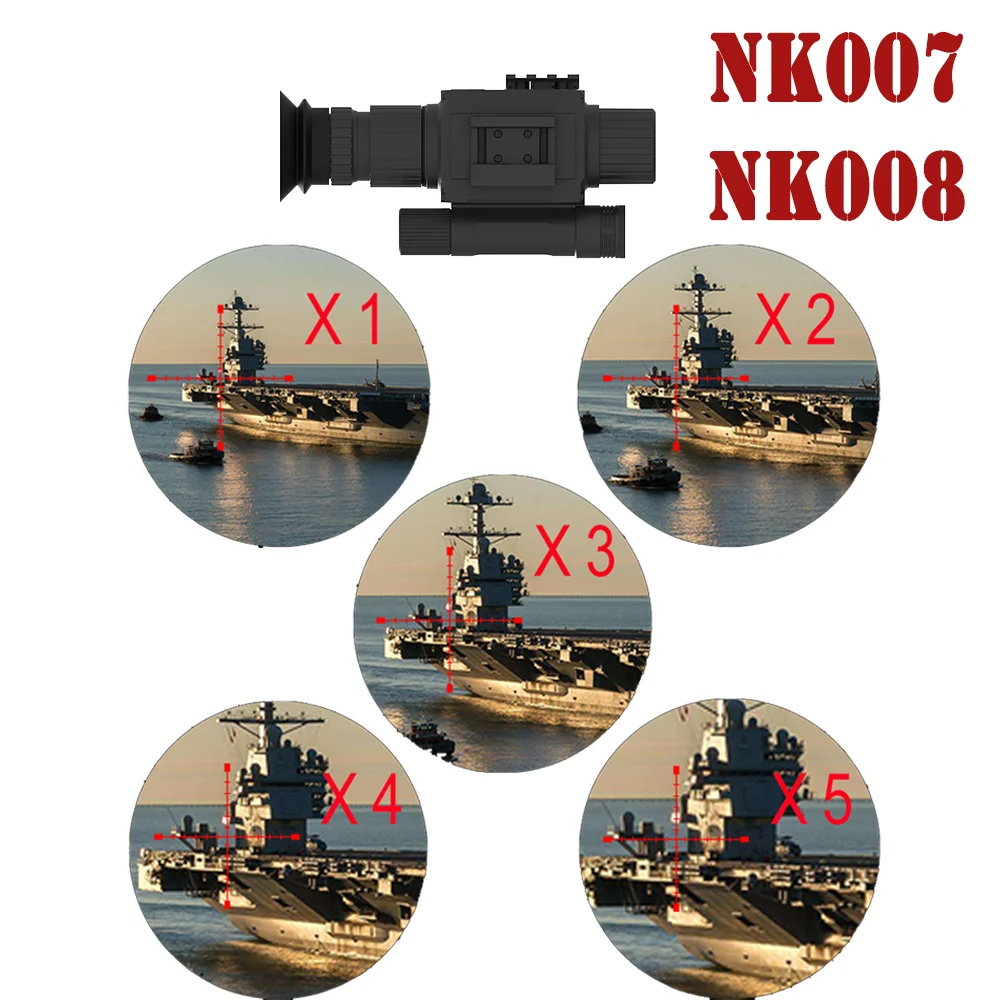 

Монокуляр ночного видения Megaorei NK007/NK008, портативный бинокль-телескоп для кемпинга, охоты и наблюдения за птицами