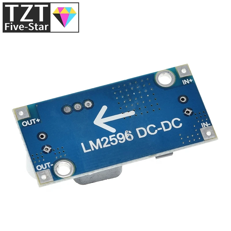 Tzt lm2596 DC-DC Step-Down-Strom versorgungs modul 3a einstellbares Step-Down-Modul lm2596s Spannungs regler 24V 12V 5V 3V