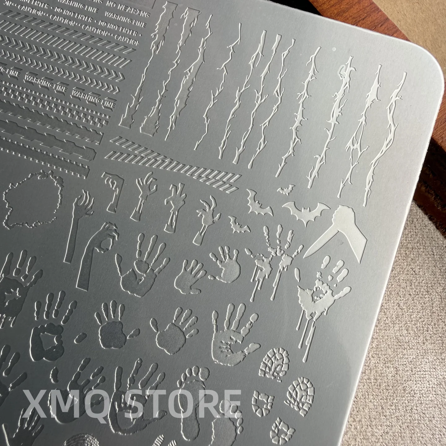 XMQ NAIL ART STAMPING PLATE HALLOWEEN TEMPLATES NUMBERS IMAGEPLATE – Detail 1