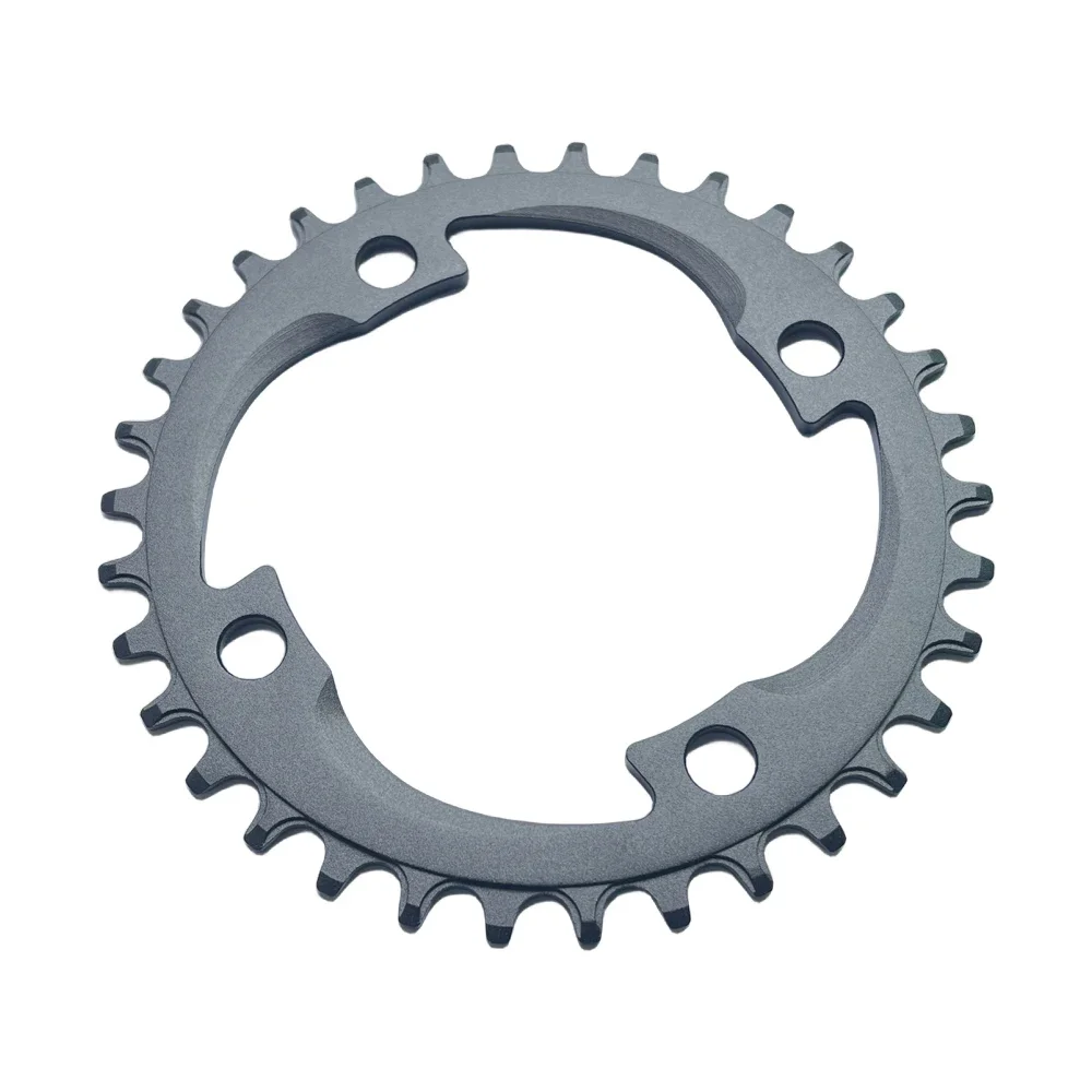 Round Narrow Wide Chainring, MTB Mountain Bike, Bicycle Crankset, Tooth Plate Parts, 104BCD, 32T, 34T, 36T