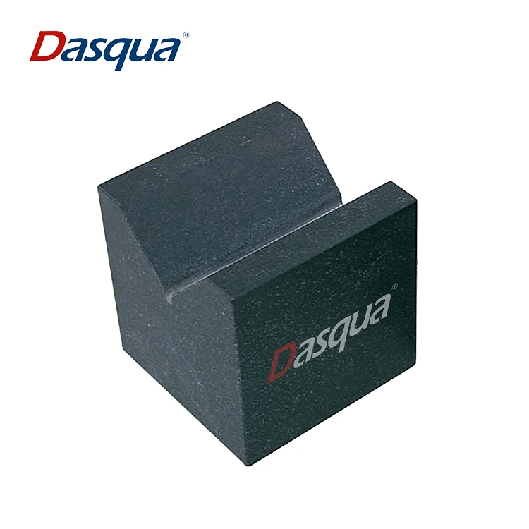 일치하는 쌍으로 제공되는 실린더 테스트용 화강암 V-블록 세트