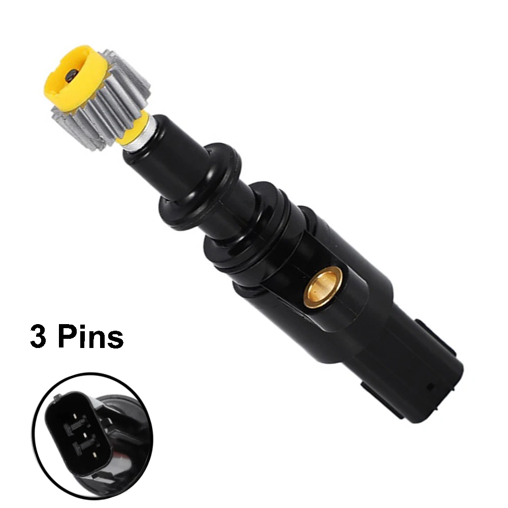 Transmission Speed Sensor for Honda 3 Pins Plastic Metal Black 78410-S5A-902, 78410S5A901 Automatic Vehicle Speed Sensor