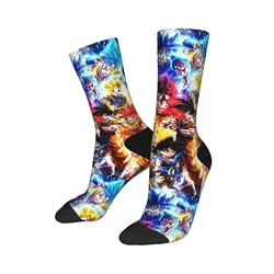 GOKU Vegeta Gohan Trunks Gogeta Dbz Anime Dragon Ball Socks Men's Women's Funny Happy Socks Novelty Middle Tube Stockings Gift