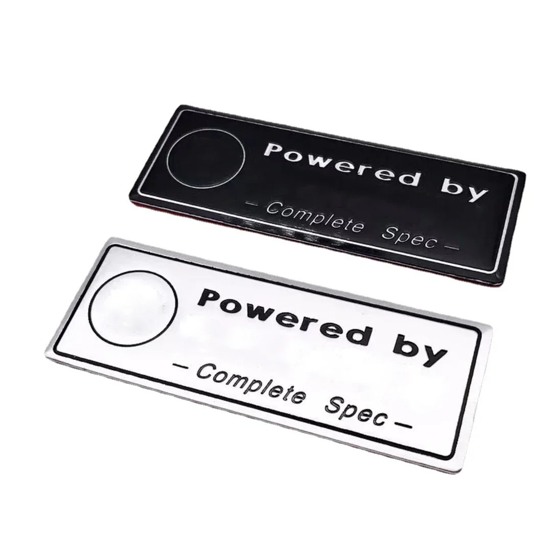 

For BRABUS Powered by Emblem Sticker BRABUS Fender Sticker Car Door Side Marker Sticker For A/B/C/E/G