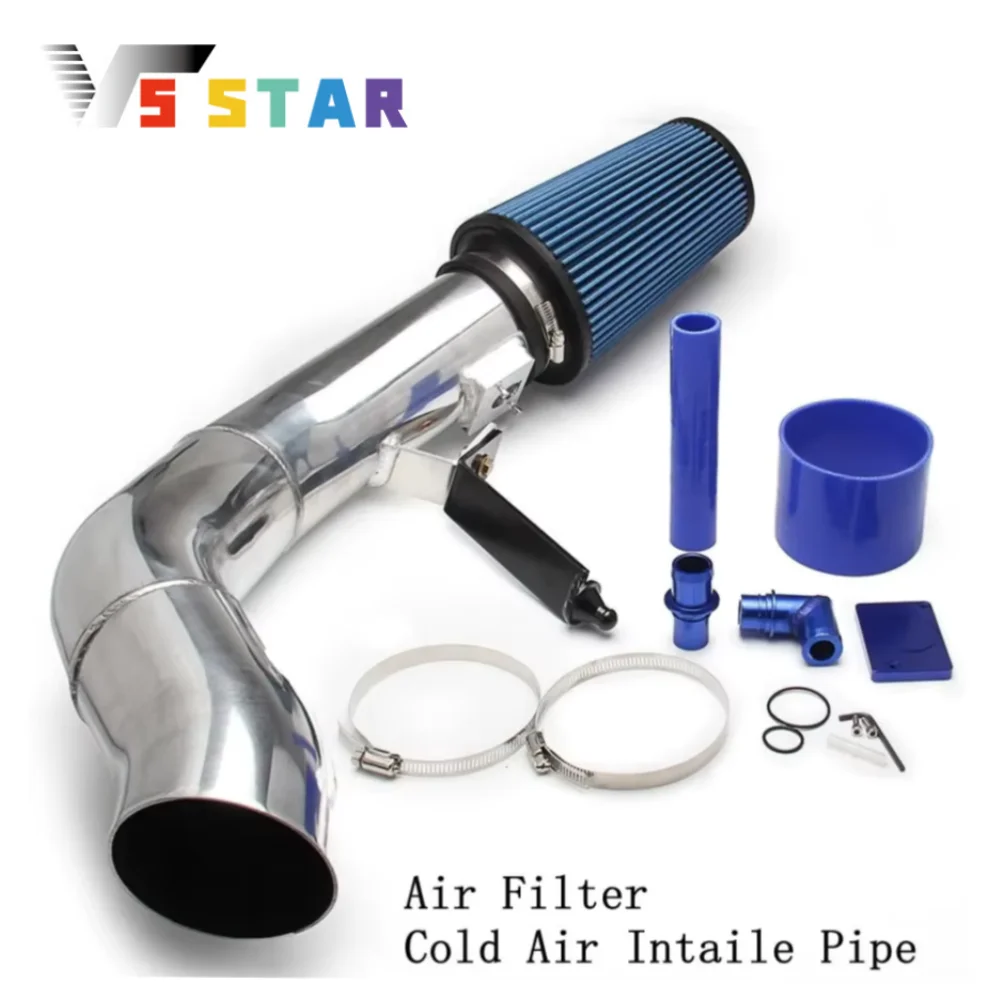 

Алюминиевый комплект впуска холодного воздуха, воздушный фильтр для Ford F-250 F-350 2003-2005 Excursion 6.0L V8 Diesel Turbo Blue AF-1016 2003-2007 гг.