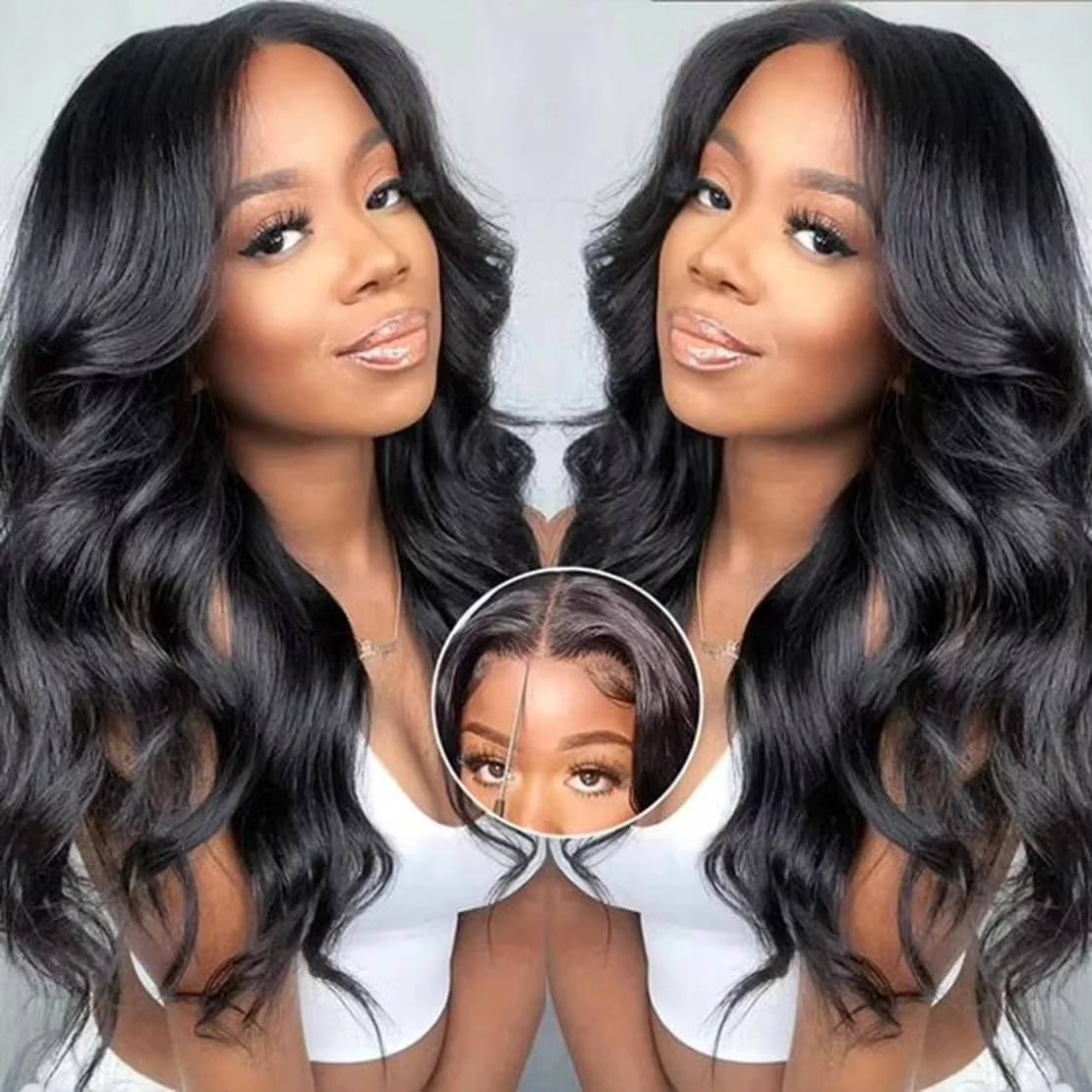 Body Wave Glueless Wigs Human Hair For Women 4x4 Transparent Lace Closure Wig 5x5 Ready To Wear Human Hair Wigs 32 34 inch