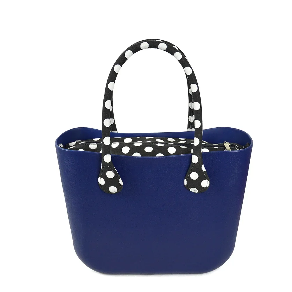 TANQU Short Long Round Flora Canvas Fabric Handle with Insert Lining for Obag Classic Mini O Bag Women's Bags Shoulder Handbag