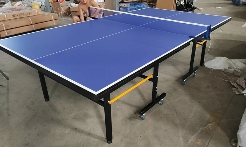 Household table tennis table foldable standard table tennis table indoor and outdoor mobile table tennis table