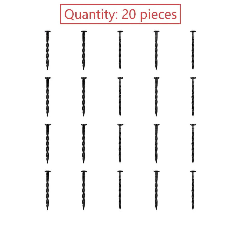 15.5CM Plastic Anchors for Artificial Turf Securing Garden Edging Strips Barrier Fabric and Paver Retention Borders