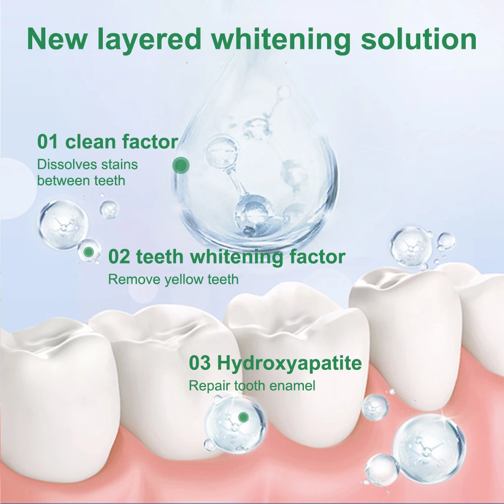 Teeth Whitening Gel Tooth Whitening Gel Cleanser Bleaching Remove Stains Oral Hygiene Strips Dental Calculus Remover Products