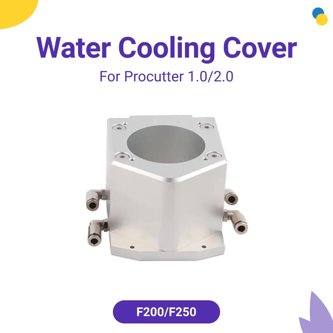 Rakitan Konektor Nosel Modul Pendingin Air Laser Precitec untuk Procutter 1.0 Procutter 2.0 Kepala Pemotongan Laser F200/F250