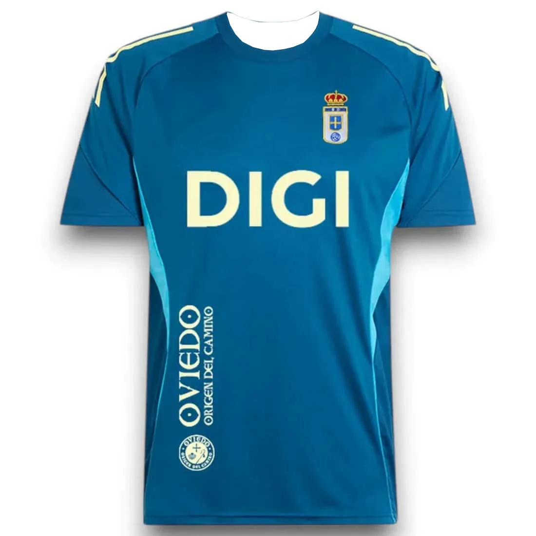 Spanien Team Trikot Club Real Oviedo 2026-2027 Lokales Fußballtrikot 3D-gedrucktes T-Shirt Sommer Herren Fußball Atmungsaktives T-Shirt – Detail 7