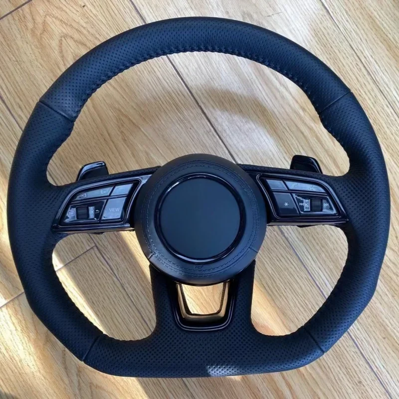 With Heating Upgraded Sports Multi-Function Steering Wheel For Audi A6 A7 A4 B8 B8.5 B9 S3 S4 S5 S6 C7 Q8 RS3 RS6 A5 A6 C7
