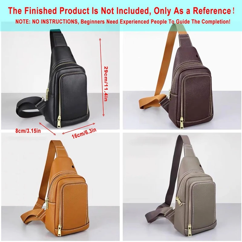 Sling Bag Acrylic Template,Leather Pattern Acrylic Leather Templates for Capacity Crossbody Backpack,-863-A23R