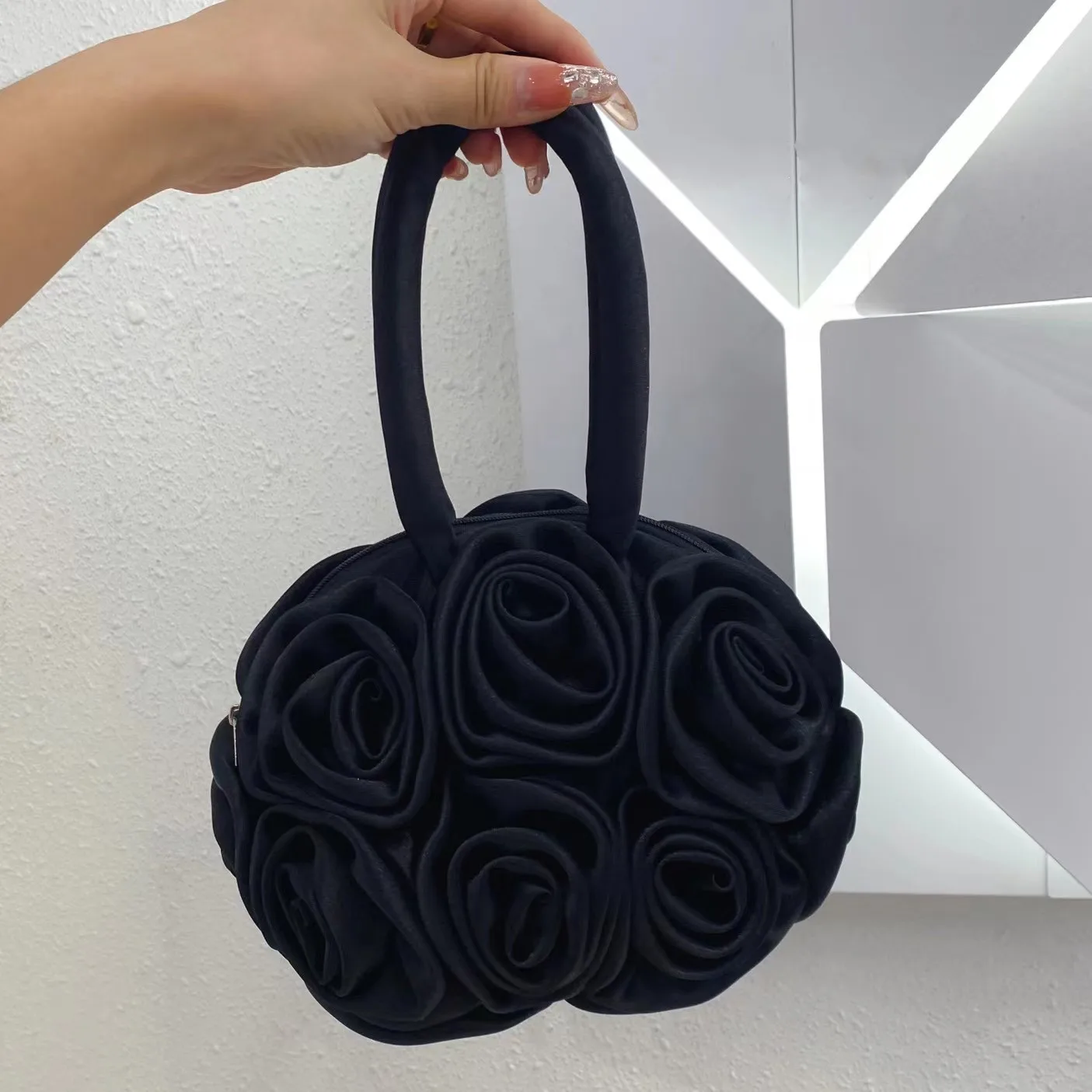 Vendita calda borsa da sera fiore borse da sposa per borsa da sposa e borse pochette da giorno per feste di matrimonio tutto abbinato Totes colorati