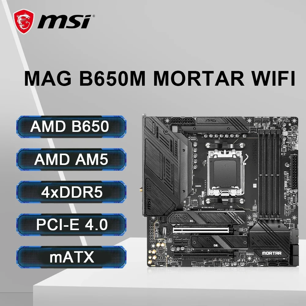 Msi Mag B650M Morta… - image