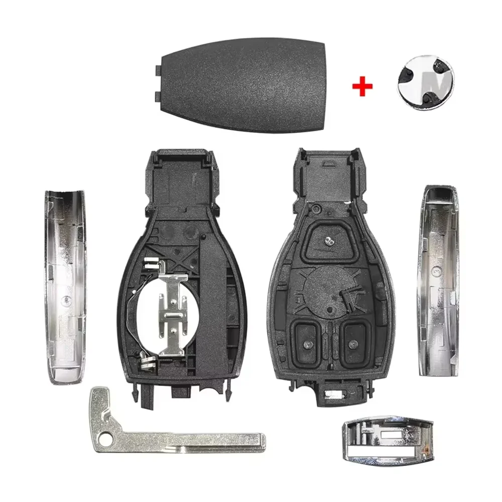 SUPERKEY Remote Car Key Shell For Mercedes Benz A C E S Class Sprinter Viano Vito 2000 - 2010 2000+ Benz Replacement Case