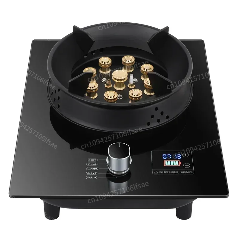 

Gas stove single stove liquefied petroleum desktop embedded single natural stove fierce fire A
