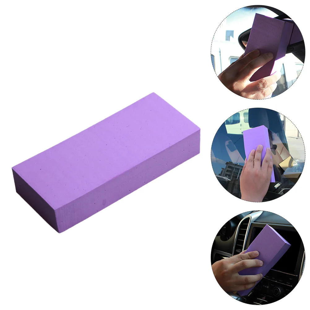 

2pcs Pva Absorbent Sponge Car Wash Cleaning Block Large Washpad Durable Scrubber For Auto Glass Window Home Use