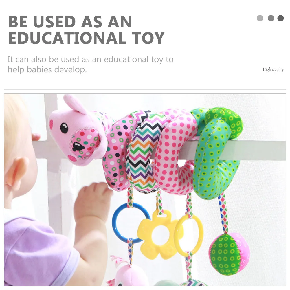 Cama de bezerro enrolamento carrinhos pendurado brinquedo bebê recém-nascido decoração berço pingente primeira infância berço brinquedo brinquedos