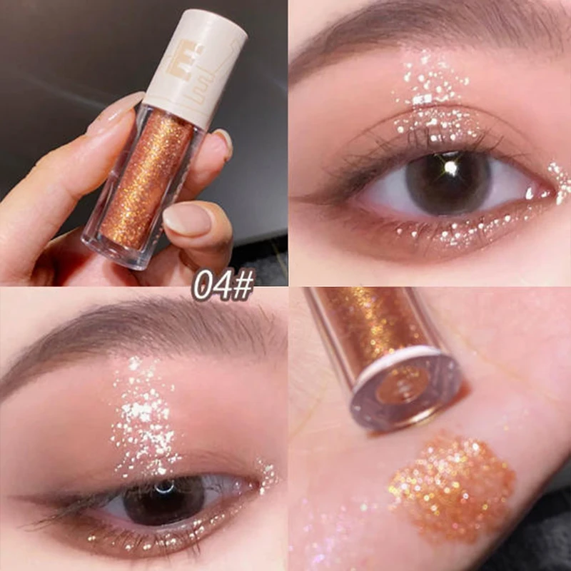 Star Dots Liquid Eyeshadow Pearlescent Liquid Fine Shimmer High Light Eyeshadow zart alles mit Influencer High Gloss