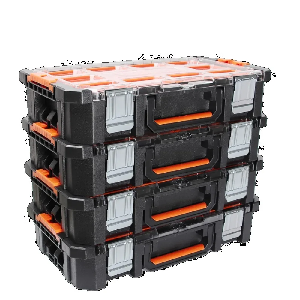 Stacked Parts Box, Screw Storage Box, Grid Box, Electronic Component Storage Box, Hardware and Power Tool Storage Box
