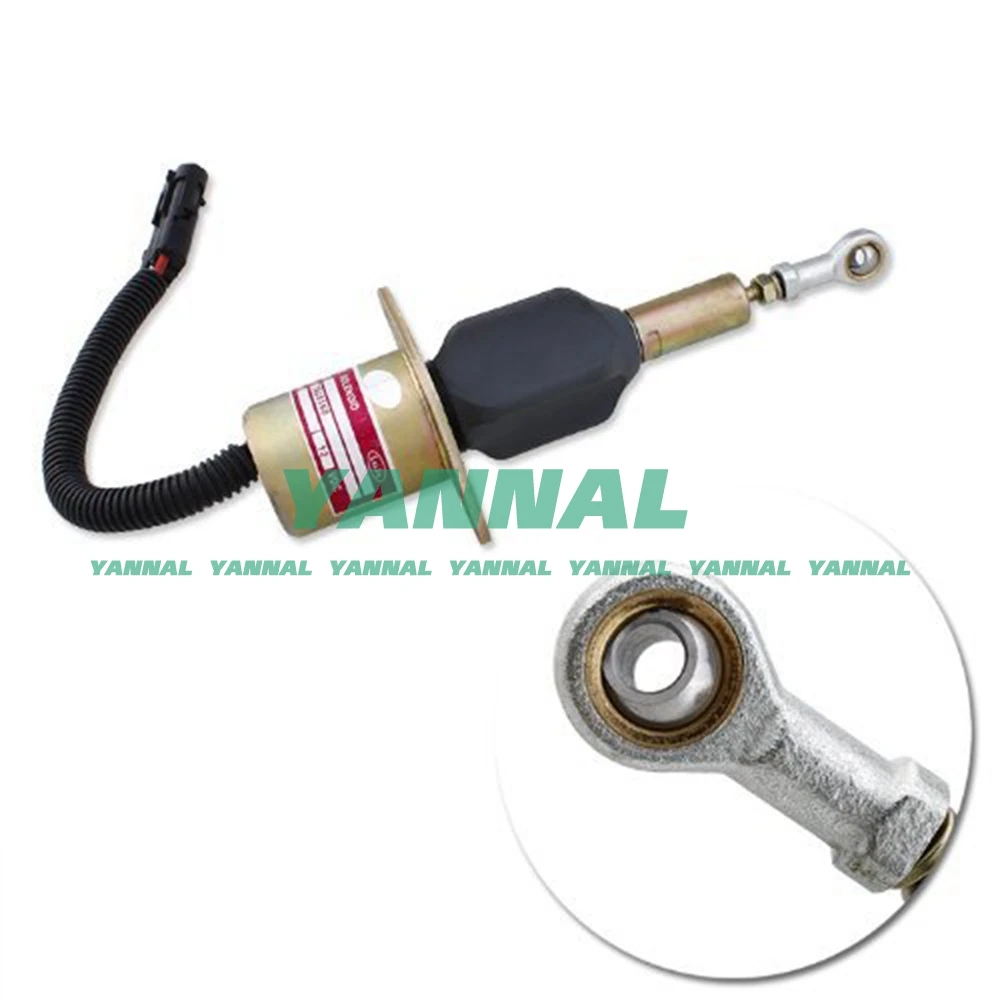 long time aftersale service Stop Solenoid Valve 3923680 3928160 SA-4335-12 FOR Cummins 6CT8.3 6CTA8.3L