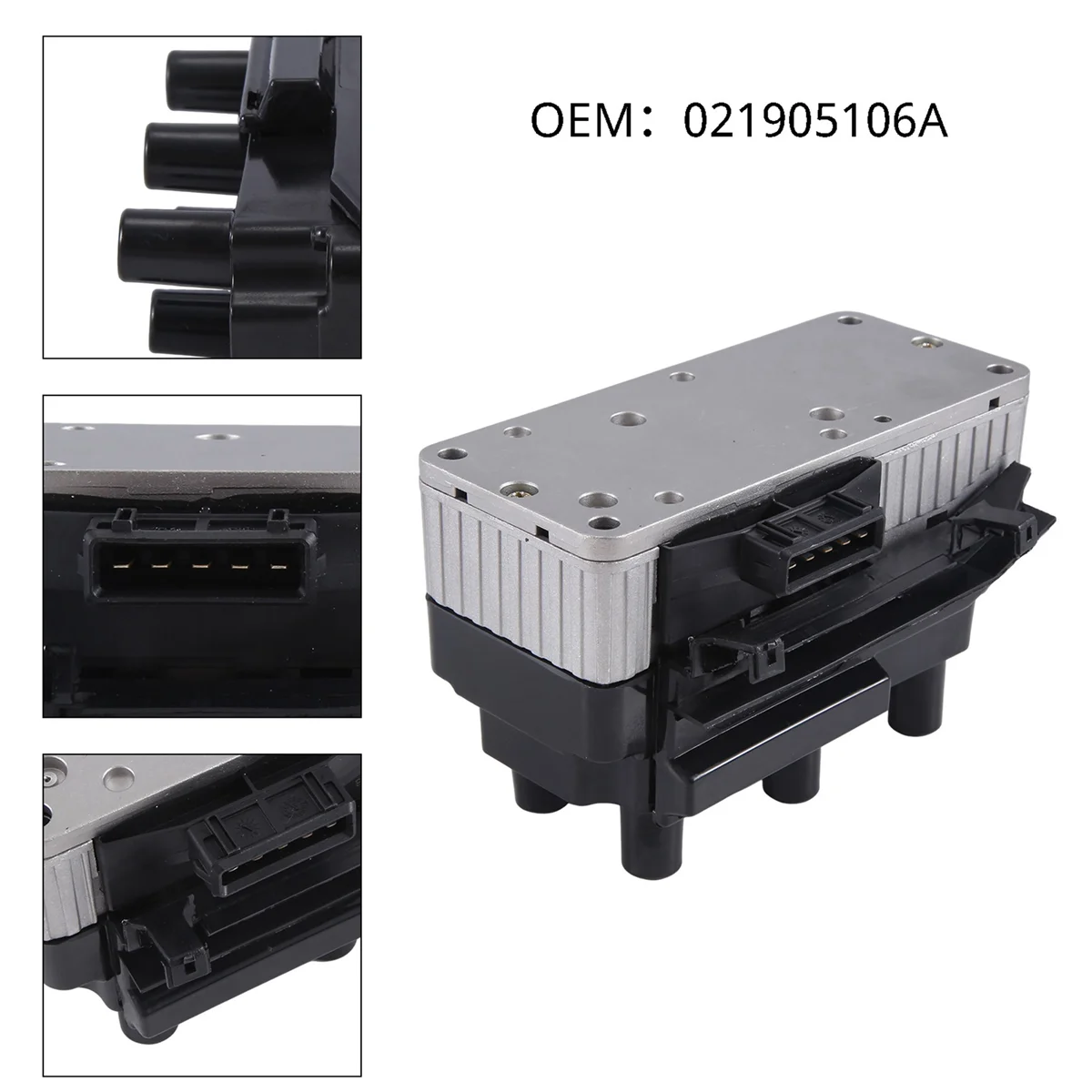 Car Ignition Coil for VW Golf MK3 Corrado 2.8 2.9 VR6 1989-1998 No.:021905106,021905106A,1504680 31088001 1008464