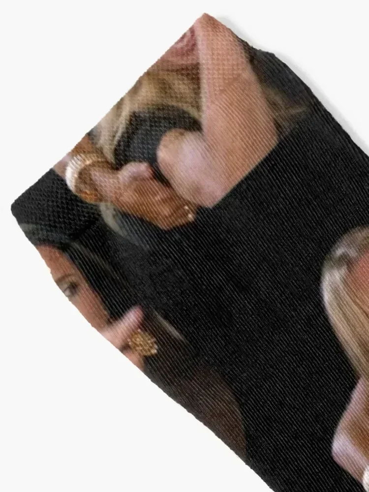 Woman Yelling at a Cat-Funny memes Socks cute Crossfit shoes summer Girl'S Socks Men's