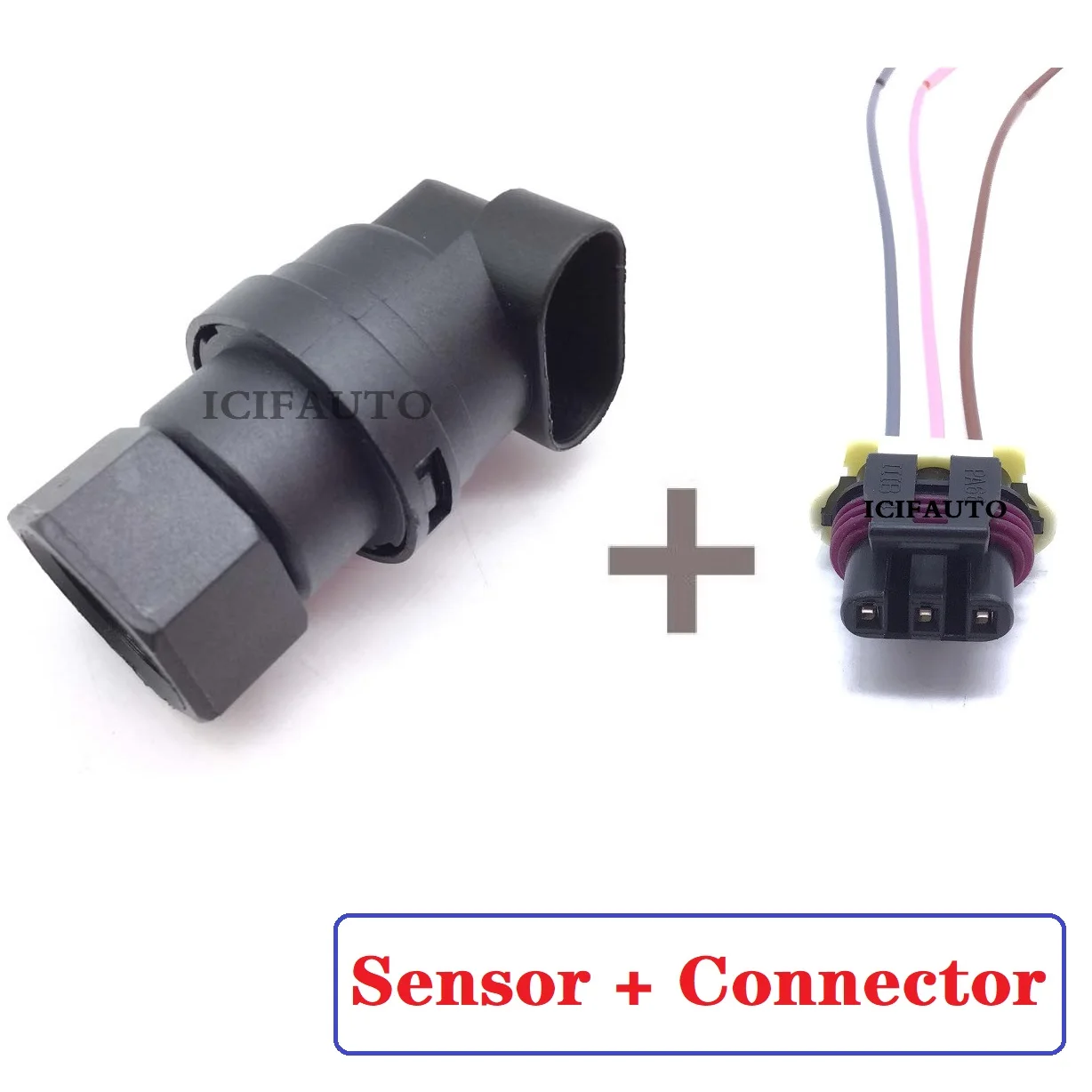 46817374 Gearbox Speed Sensor+Connector for Fiat Doblo Marea Panda Punto 1.1 1.2 1.3 1.4 1.6 1.8 2.0 OE# 46758006, 46466696