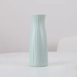 Minimalistischer Stil von festgeladener Plastikblume, Hausdekoration, Tischplan, Hochzeitstisch, Adlbish Arrangement, 1PC 10 Hauptverkäufe große Vase für Raumdekoration - №1