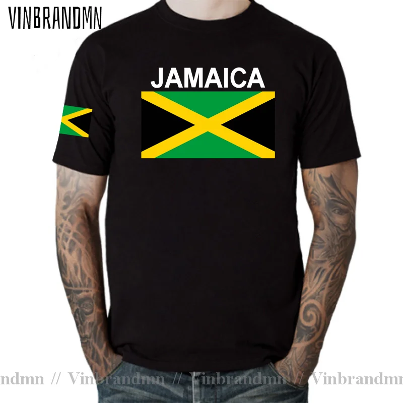 Jamaica men t shirt fashion 2021 jerseys nation team tshirt 100% cotton t-shirt gyms clothing tees country sporting JAM Jamaican