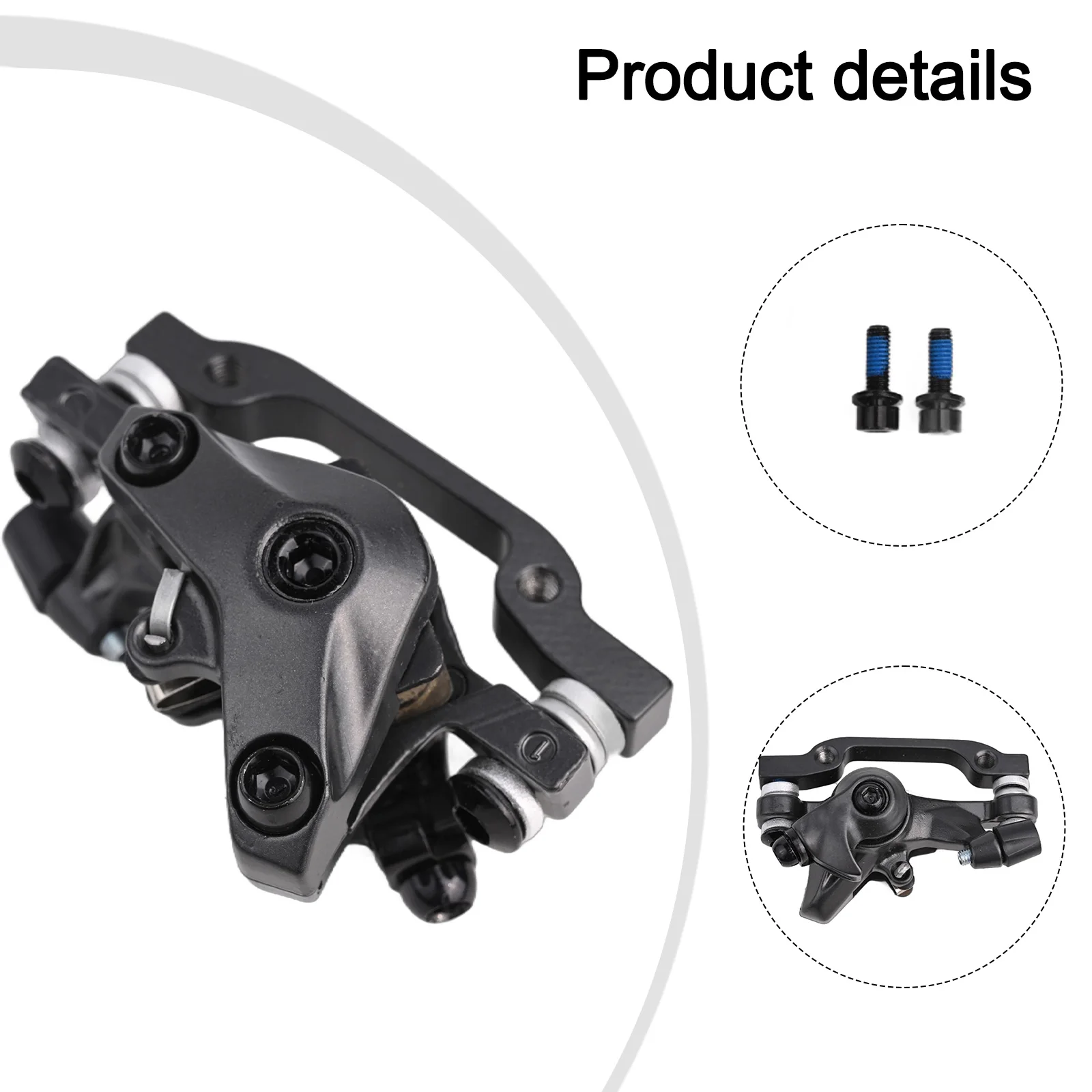 

2pcs Bicycle Disc Brake M350 Disc Brake Bilaterally Adjustable Bike Aluminum Alloy Bicycle Disc Brake Bicycle Brake Device