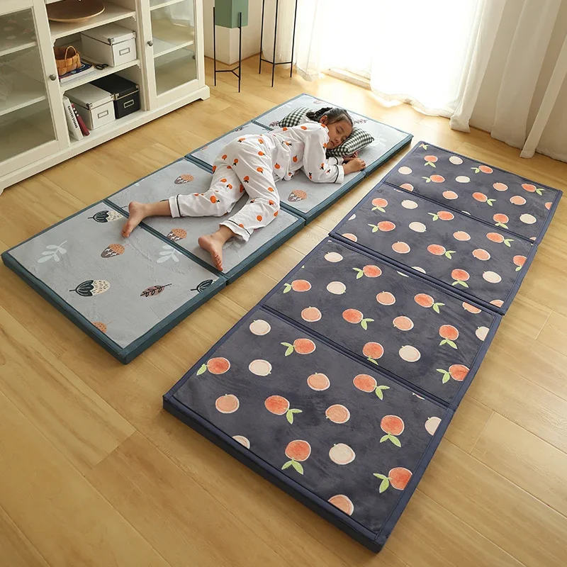 

Children's Crawling Mat Floor Mat Comfortable Tatami Mattress Foldable Floor Mat for Sleeping Japanese-style Lazy Thick 4.5cm