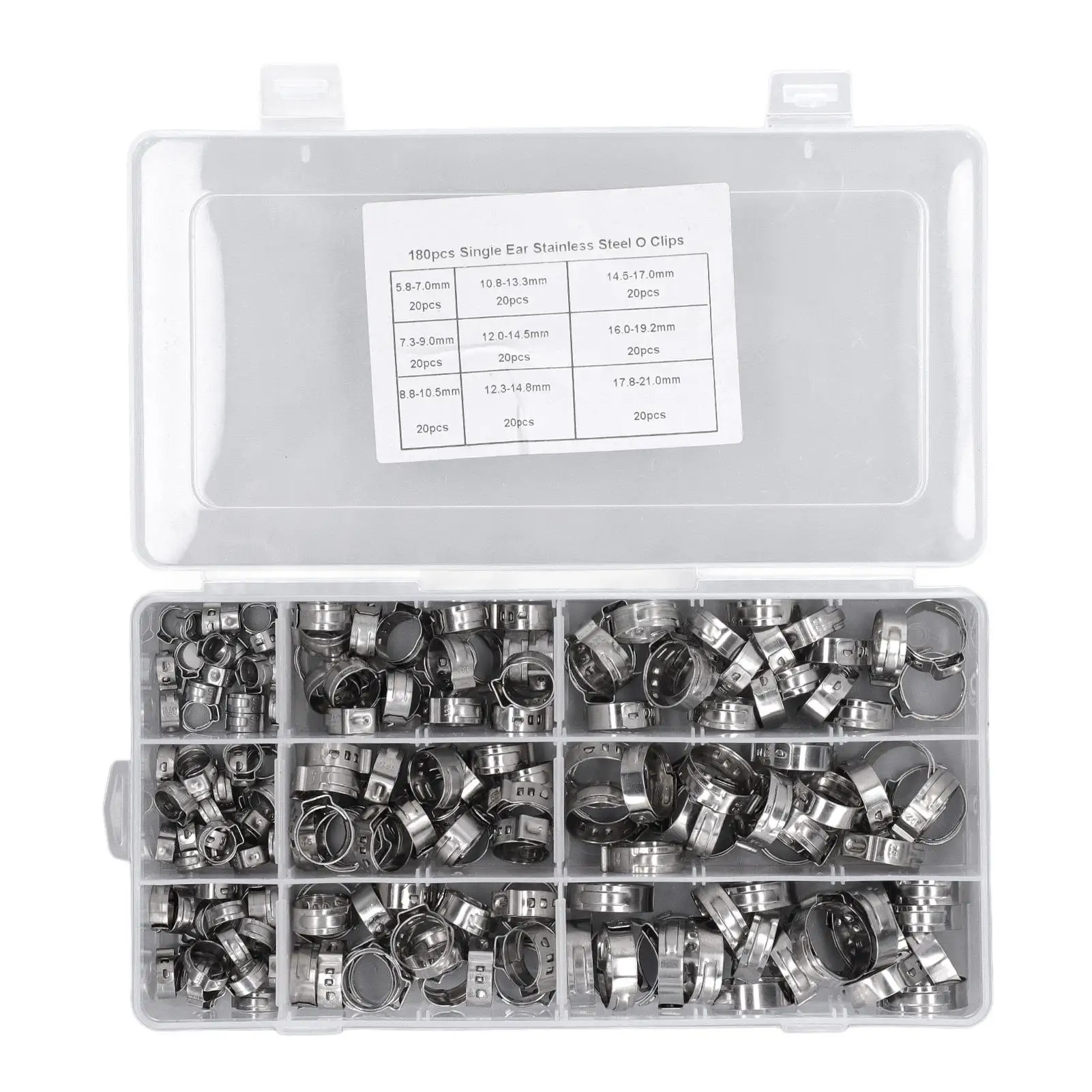 

Хомут для шланга из нержавеющей стали с высоким кручением, нержавеющий, универсальный, с ящиком для хранения