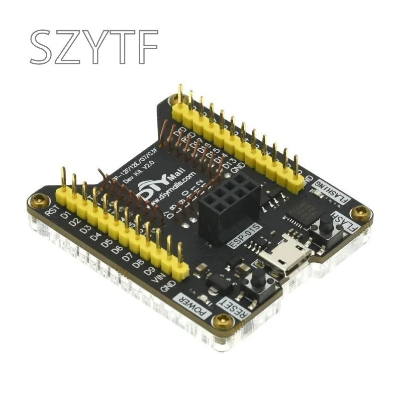 ESP8266 Development WIFI Board Test Frame Burning Fixture Tool Downloader For ESP-01S ESP07S ESP12E ESP12F ESPF1 ESP-F ESP01/07