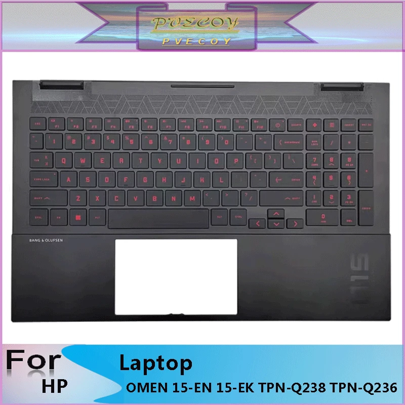 

New Original For HP OMEN 15-EN 15-EK TPN-Q238 TPN-Q236 Laptop Palmrest Case Keyboard US English Version Upper Cover