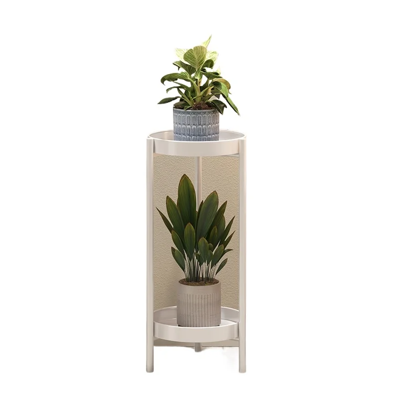 

Modern Iron Plant Stand Multi-Tier Floor Shelf for Living Room Balcony Indoor Pothos Display