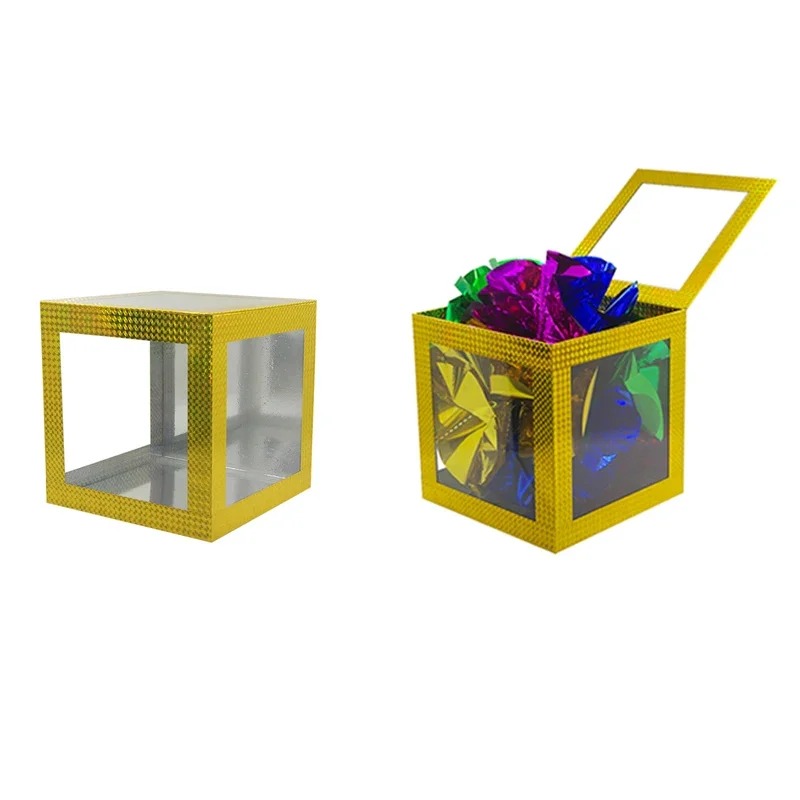 

Fantastic Production Box Flowers Appearing From transparent Box Stage Magic Tricks Illusions Crystal Clear Tube Comedy
