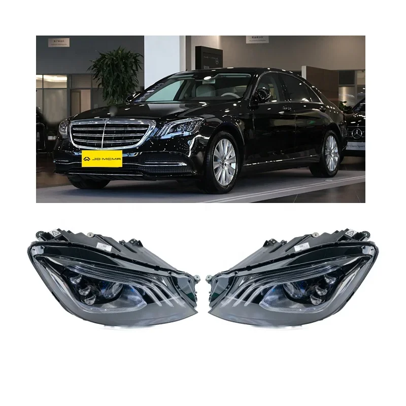 JDMCMA High quality led headlights for BENZ S Class 2018-2020 W222 headlights half assembly A2229068704 A2229068804