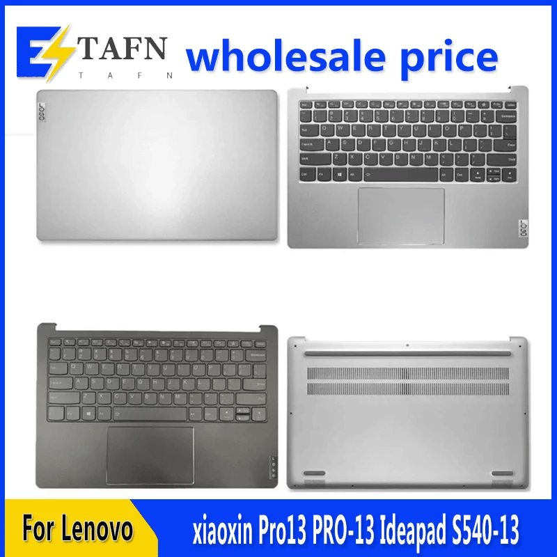 

NEW For xiaoxin Pro13 PRO-13 Ideapad S540-13 2019 2020 LCD Back Cover Front Bezel Upper Palmrest Bottom Case Keyboard