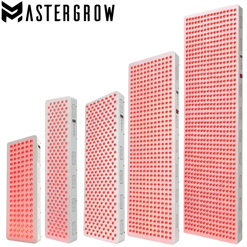 

630 нм 660 нм 810 нм 830 нм 850 нм двойной чип светодиодная терапевтическая панель красного света ближний инфракрасный терапевтический свет светодиодные косметические устройства для всего тела