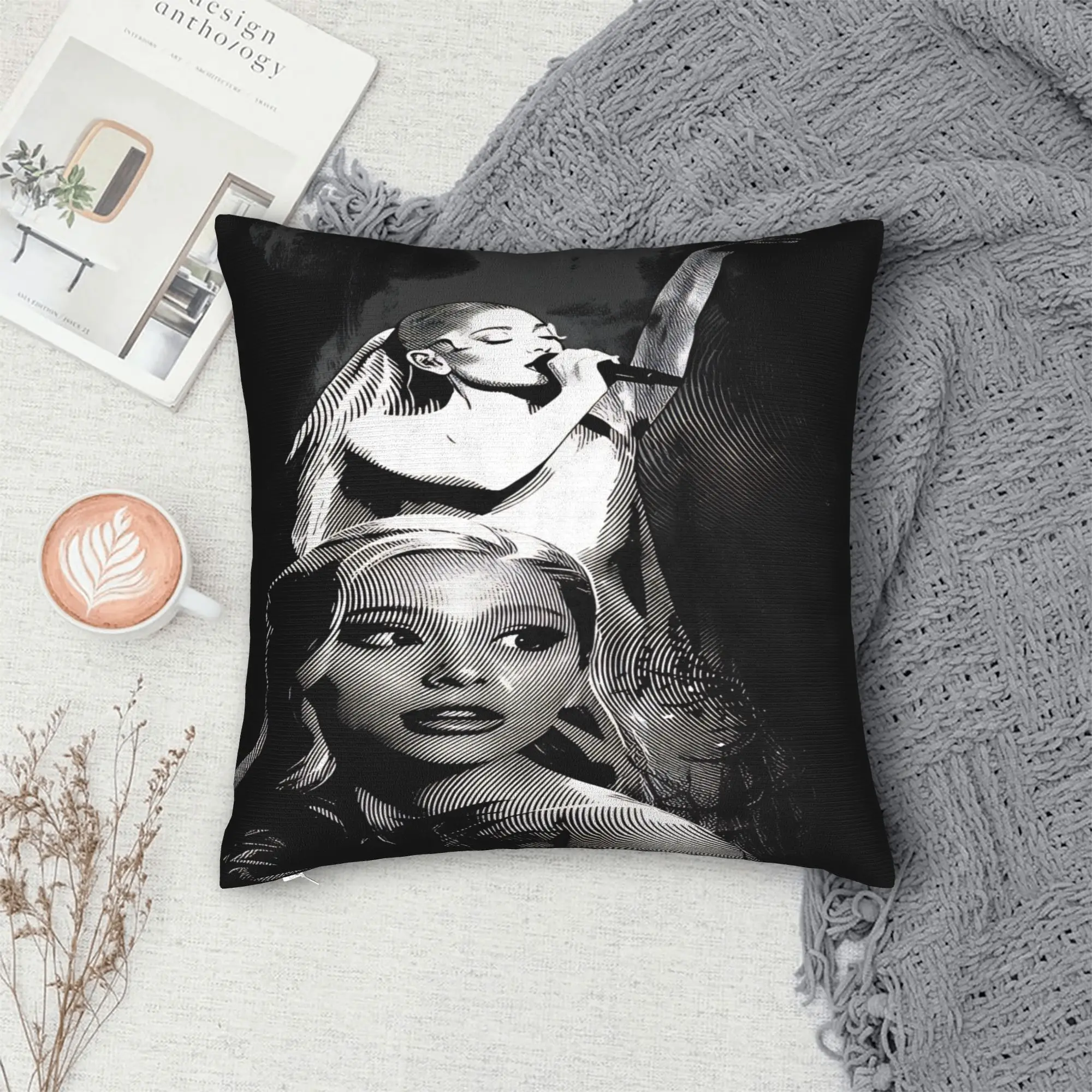 Pillow Cover Arianas Grande   Kawaii Pillow Case For Wedding Party Home Decor Pillowcases
