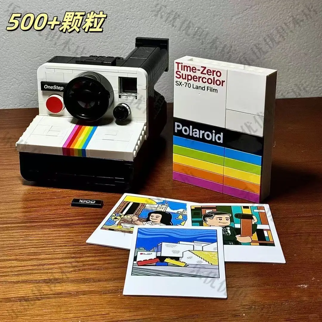 

TC-050 Коллекционная модель Polaroid SX-70 креативная модель камеры 516 зернистая головоломка Сборка строительные блоки подарок на день рождения игрушки