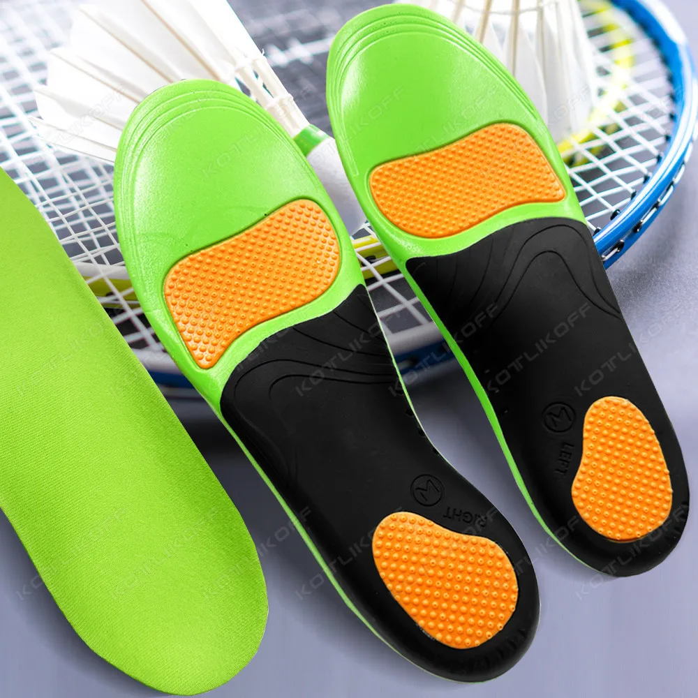 High Arch Support Insoles Orthopedic Shoes Sole Insoles For Feet Hard Arch Support Sports Shoes Insert Increase Size EU35-48