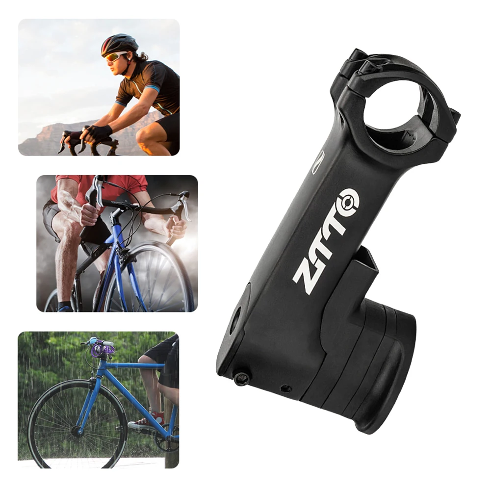 

Bike Stem Aluminum Alloy Internal Cable Bicycle Stem 31.8mm Bicycle Internal Cable Routing Stem with Spacer Bicycle Accessories